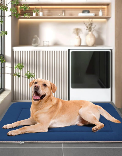 Load image into Gallery viewer, Dog Bed Large Crate Mat 42 in Non-Slip Washable Soft Mattress Kennel Pads
