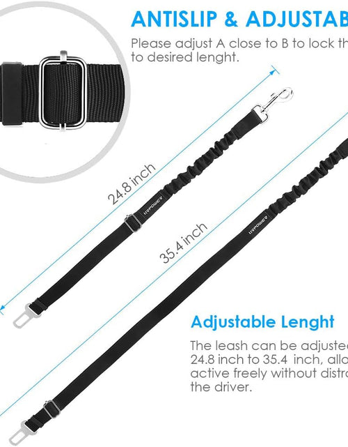 Load image into Gallery viewer, Dog Seat Belt, Dog Car Harness Dog Seatbelts
