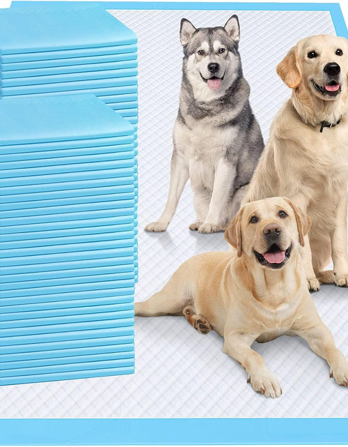 Load image into Gallery viewer, 4XL 36"X36" Thicken Heavy Absorbency Dog Pad Extra Large- Jumbo Disposable Polymer Quick Dry No Leaking Pee Pads for Dogs, Cats, Rabbits Pets 30 Counts
