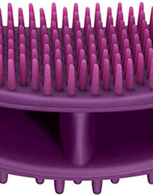 Load image into Gallery viewer, Dog Brush &amp; Cat Brush, Soft Silicone Dog Grooming Brush, Pet Bath &amp; Massage Brush for Cats and Dogs with Short or Long Hair, Cat Slicker Shedding Hair Brush for All Pet Sizes Purple
