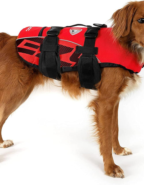 Load image into Gallery viewer, Doggy Flotation Device Dog Life Vest Jacket (DFD)
