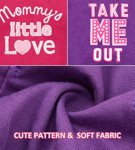 2 Pieces Dog Dresses for Small Dogs Cute Girl Female Dog Dress Mommy Puppy Shirt Skirt Doggie Dresses Pet Summer Clothes Apparel for Dogs and Cats (Love and Me,X-Small)