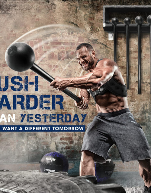 Load image into Gallery viewer, Steel Mace Bell for Strength Training, Support Full Body, Muscles, Shoulder, Grips &amp; Forearms Workouts, Stretching 5, 7, 10, 15, 20, 25, 30 LB for Woman &amp; Man
