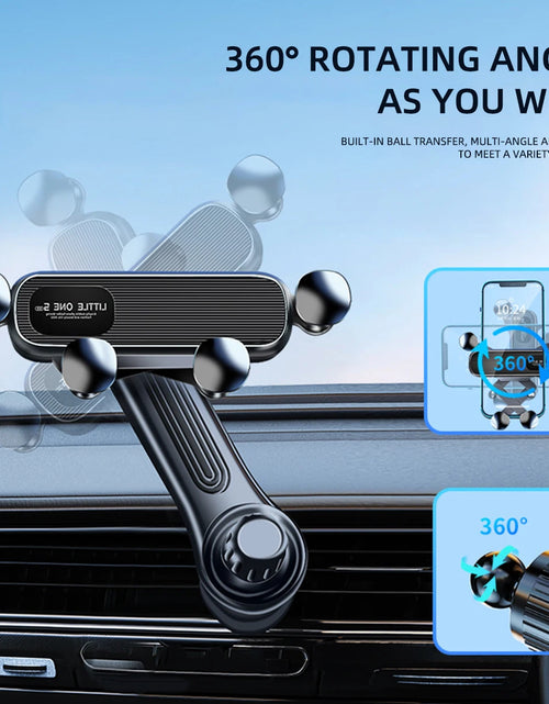 Load image into Gallery viewer, Magnetic Car Phone Holder for 4.7-7 Inch Support Mobile Phone Car Air Vent Mount Universal Shockproof GPS Clip Smartphone Stand

