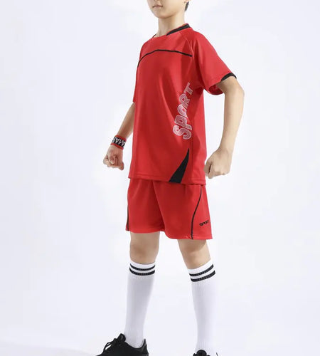 New Soccer Jersey, Kids/Adults Short Sleeve Set